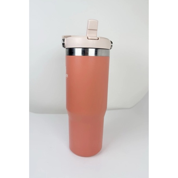 Stanley IceFlow 30oz Flip Straw Tumbler Stainless Steel Polar Peach – Used - Picture 5 of 14
